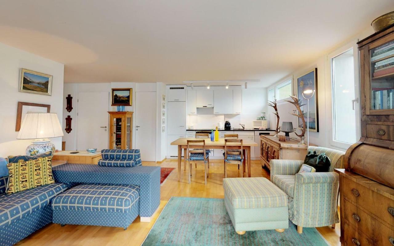 Appartement Traunter Via à Saint-Moritz Extérieur photo